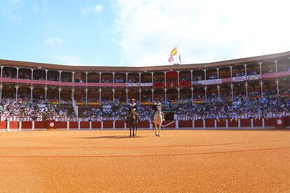 La plaza de toros de Gijón, la tarde del pasado 15 de agosto.