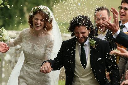 Rose Leslie y Kit Harington, una de las parejas estrella de ‘Juego de Tronos’.