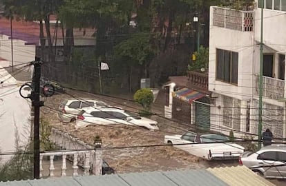 La Comisión de Agua del Estado de México informó que registraron entre 27,4mm y 48,5mm de lluvia acumulada.