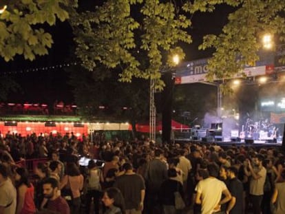 Un dels últims concerts del festival PopArb que va concloure ahir després d'11 edicions a Arbúcies.