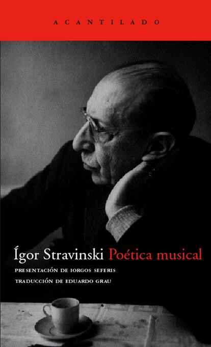 De las conferencias dictadas por diversos artistas en la Cátedra Norton, de la Universidad de Harvard han salido libros esenciales como Seis propuestas para el próximo milenio de Italo Calvino o esta poética musical del compositor ruso Igor Stravinski, fruto de su intervenciones durante el año 1938. En ellas, Stravinsky muestra sus opiniones contundentes y algo dogmáticas contra las vanguardias musicales del momento y esboza su propio pensamiento musical. Traducción: Eduardo Grau.