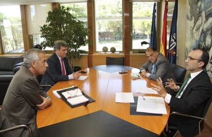 Reunión de la Liga con el Consejo Superios de Deportes.