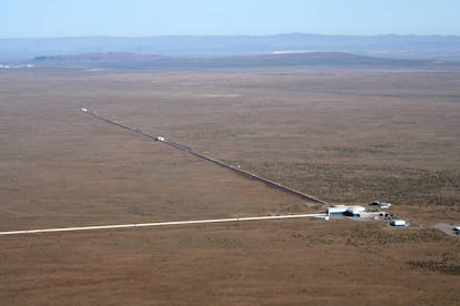 El observatorio de LIGO en Hanford (Washington, EE UU).