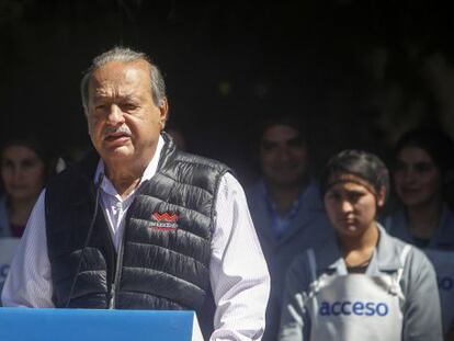 El empresario mexicano Carlos Slim. 