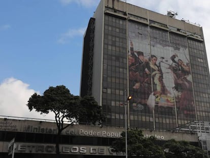 La sede de PDVSA en Caracas.