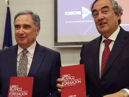 CEOE abre una batalla con Empleo por la formación