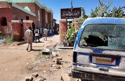 Soldados del ejército sudanés