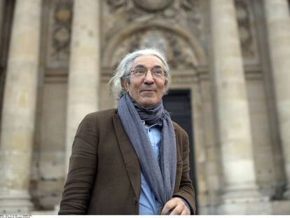 El escritor argelino Boualem Sansal en Paris. 