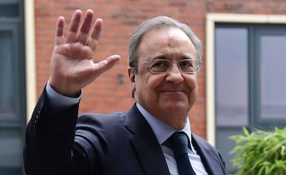 Florentino P&eacute;rez, presidente del Real Madrid.