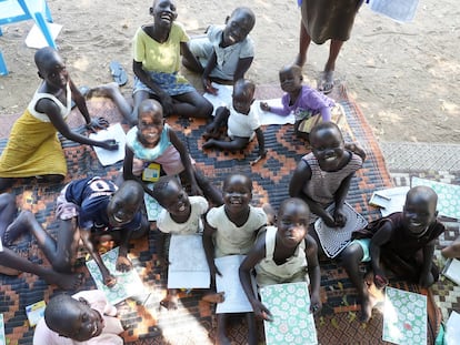 Confident Children out of Conflict (CCC) de Unicef en Juba, Sudán del Sur. 