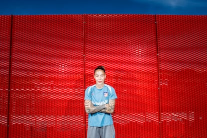 Lola Gallardo portera del Atlético