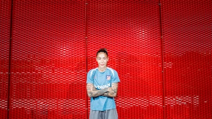 Lola Gallardo portera del Atlético