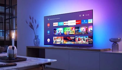 Televisor con Android TV