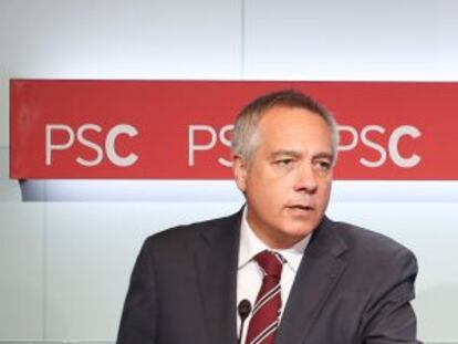 Pere Navarro, primer secretario del PSC.