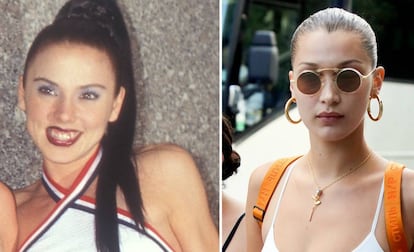 La exspice girl Mel C y la modelo Bella Hadid.