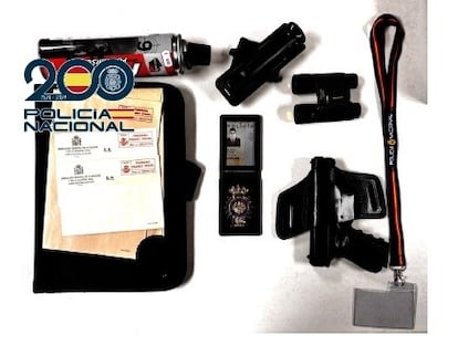 Policía falso en Madrid