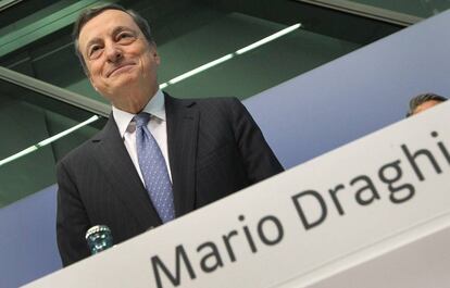 Mario Draghi, presidente del BCE