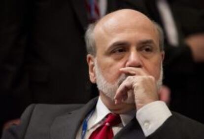 El presidente de la Reserva Federal, Ben Bernanke