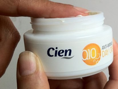 Un bote de la crema Cien Q10.