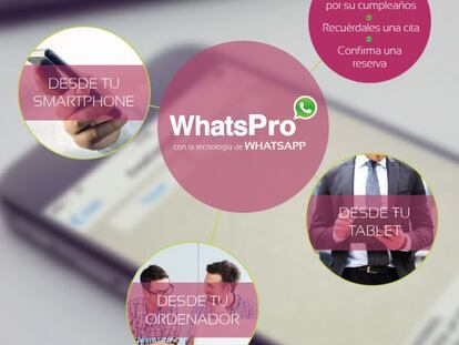 WhatsPro, el servicio para utilizar WhatsApp de forma "profesional"