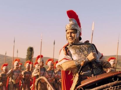 George Clooney en un fotograma de &iexcl;Ave C&eacute;sar!, de los hermanos Coen.