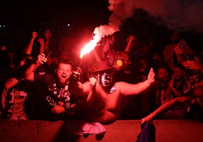 Las celebraciones en París por el triunfo del PSG en la final de la Champions arrancan con más de 80 detenidos