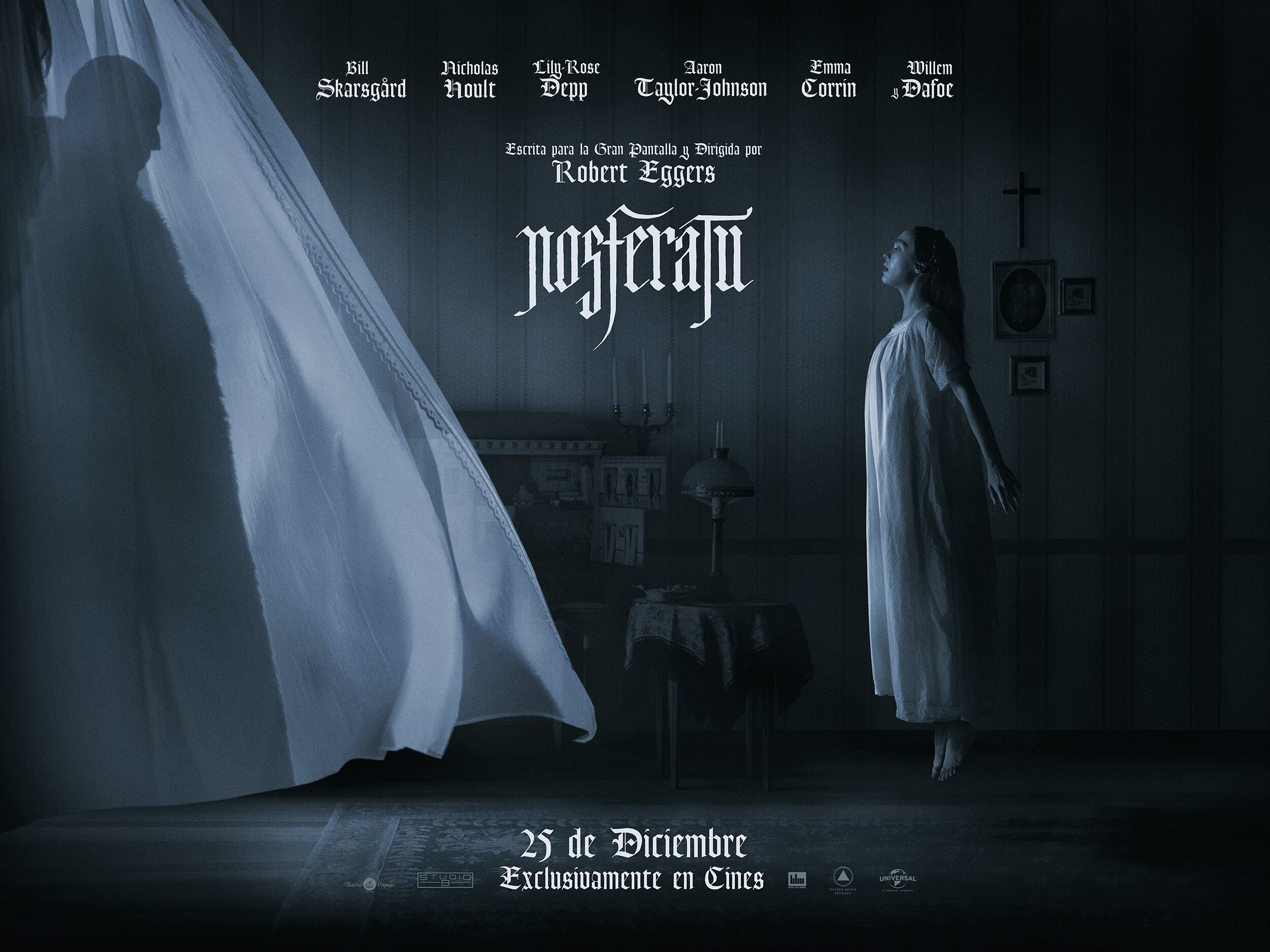 La película 'Nosferatu' llega exclusivamente a los cines estas navidades de la mano de Universal Pictures.