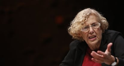 La alcaldesa de Madrid, Manuela Carmena.