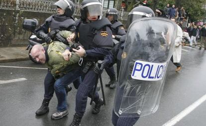 Imagen de la protesta en el a&ntilde;o 2009 