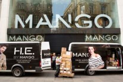 Tienda de Mango en Estambul.