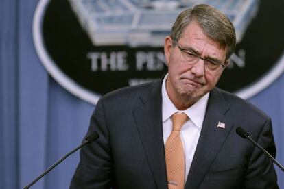 Ash Carter, secretario de Defensa de EE UU.