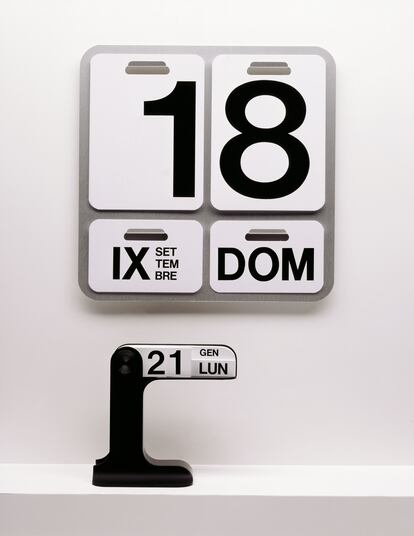 'Formosa', perpetual calendar produced by Danese in 1966.