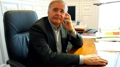 José María Ruiz Soroa, en su despacho. 