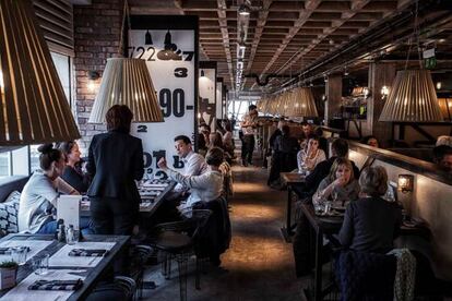 El restaurante Artisan de Manchester (Reino Unido).