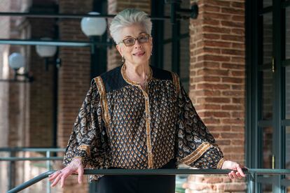 La escritora Barbara Rosenwein, en la Residencia de Estudiantes en Madrid.