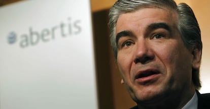 El consejero delegado de Abertis y presidente de Cellmex Telecom, Francisco Reynés,