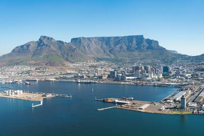 Table Mountain y Ciudad del Cabo.