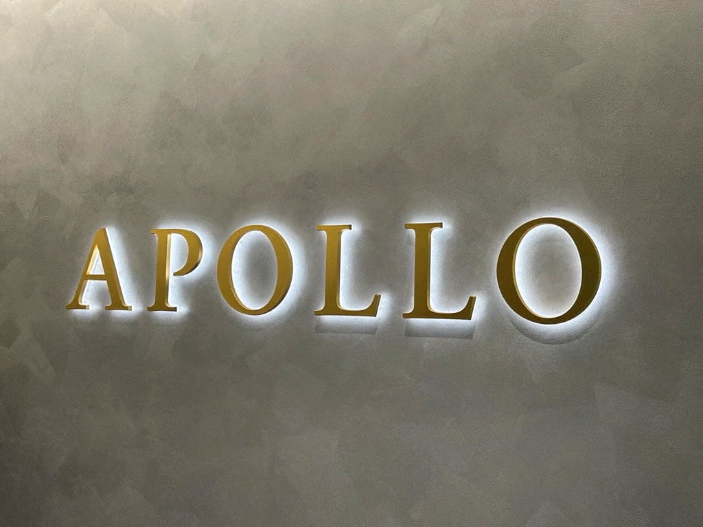 Logotipo de Apollo Global Management.