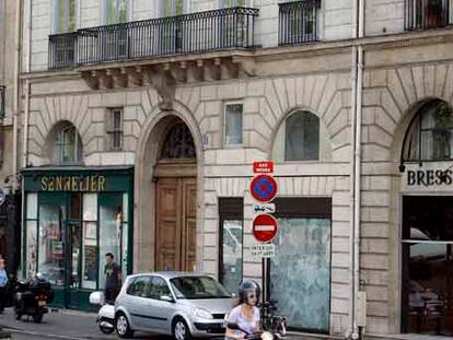 El edificio en el que se encuentra el apartamento de Chirac.