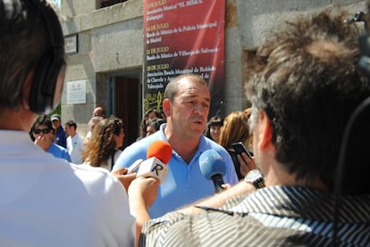 Mario de la Fuente, alcalde de Robledo de Chavela.