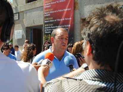 Mario de la Fuente, alcalde de Robledo de Chavela.