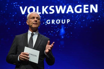 Matthias Müller, presidente de Volkswagen