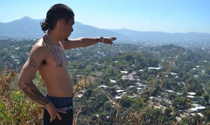 Óscar Díaz Sigarán, pandillero de la Mara Salvatrucha.