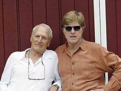 Paul Newman (izquierda) y Robert Redford.