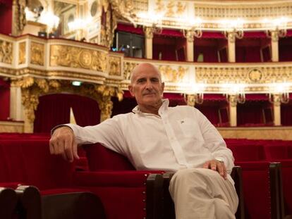 Lorca Massine, en el Teatro San Carlo de Napol&eacute;s.