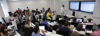 Una clase en la escuela de negocios IE Business School.