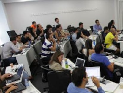 Una clase en la escuela de negocios IE Business School.