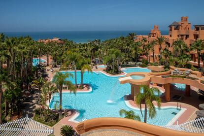 Vista del hotel Royal Hideaway en Chiclana de la Frontera, Cádiz. 