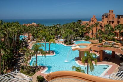 Vista del hotel Royal Hideaway en Chiclana de la Frontera, Cádiz.