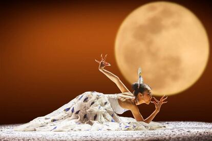 'Liviano ángel', una de las imágenes de la exposición del fotógrafo Zhang Minghua.